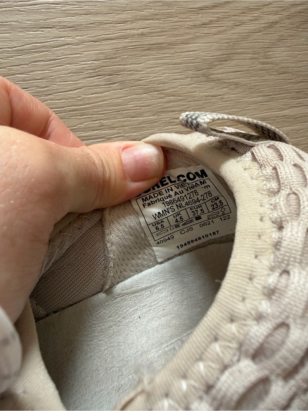 Sorel Kinetic Impact Lace Sneakers Womens Size 6.5 - Picture 6 of 6